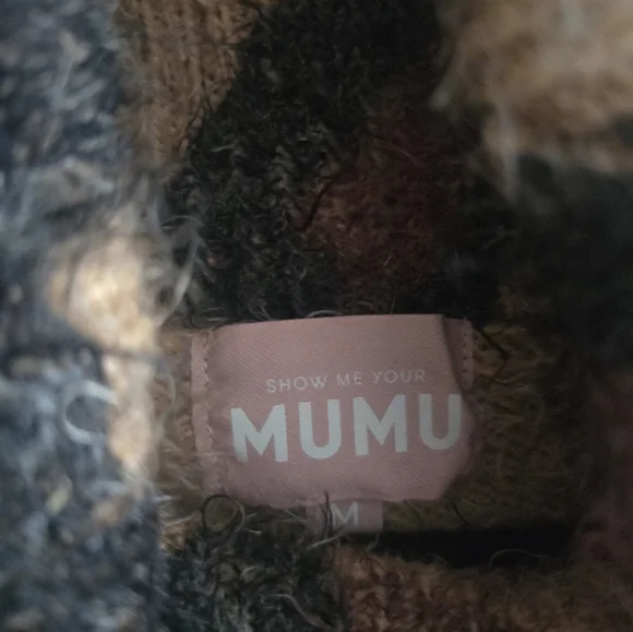 Show Me Your Mumu Women's Cheetah Fever Sweater Medium - Picture 7 of 9